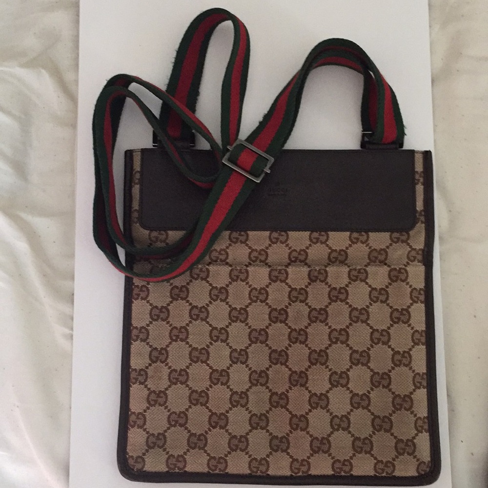 Gucci preowned messenger bag
